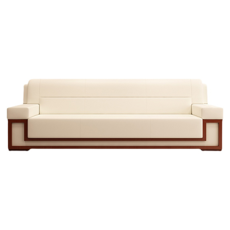 Asia Style Leather Lounge Waiting Reception Office Furniture Chair Sofa