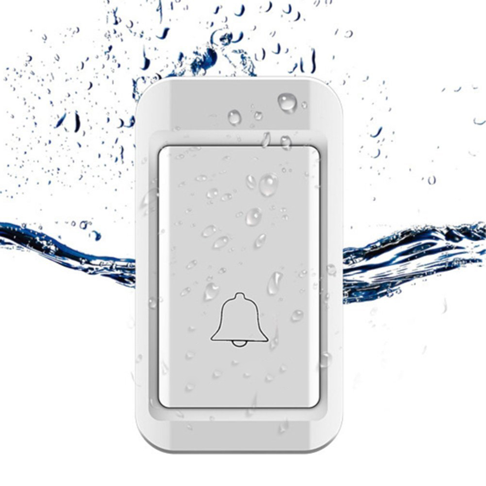 38 Tunes Wireless Cordless Doorbell Remote Control 1 to 2 Door Bell No Need Battery Waterproof