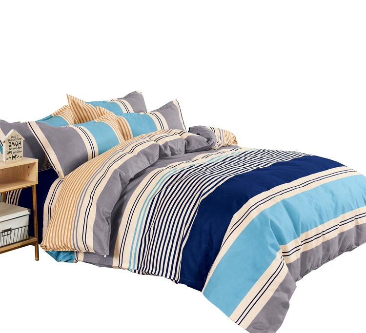 100 polyester cheap bedsheet set wholesale 3 in 1 bedsheet bed flat sheet flast sheet