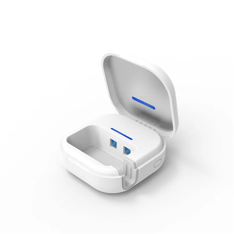 Портативный стерилизатор зубной щетки с настенным креплением и USB-зарядкой, совместим с большинством насадок для зубной щетки для дома и путешествий U01