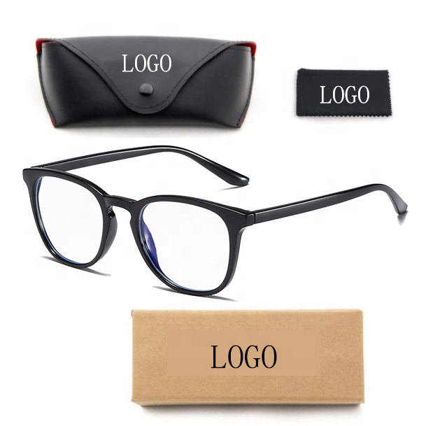 Custom logo TR90 Tr eyewear computer blue light blocking glasses for men women