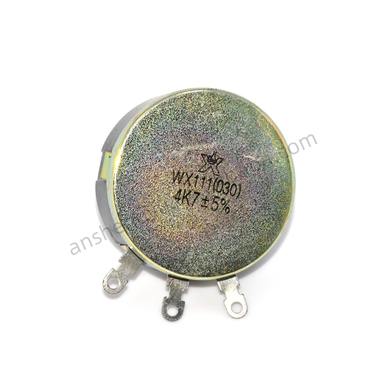 COPOER Оригинальный Новый WX111 (030) 4K7 5% 030 IC чип 3 Вт 1 к 1K5 2K2 10K 22K 47K проволочный вращающийся потенциометр Реостат
