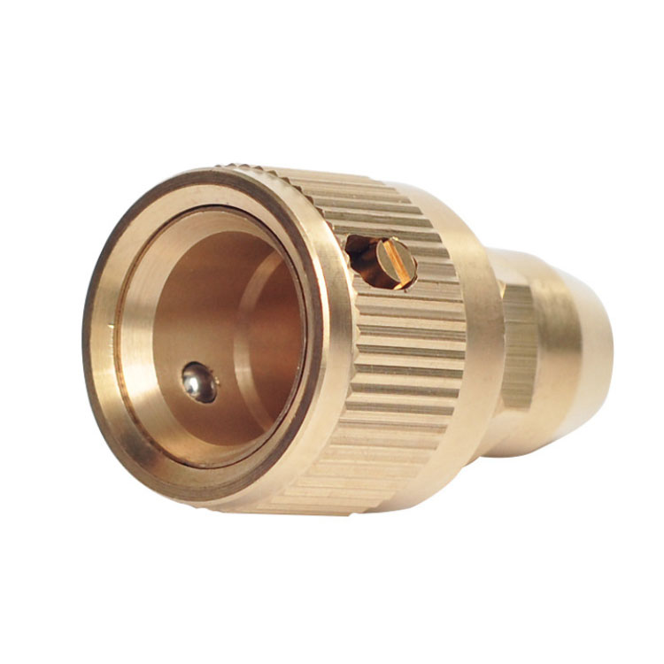 Connecteur d'eau RU cuivre pur 3/8 connecteur Рапид tuyau connecteur de Пробка-де-ressort