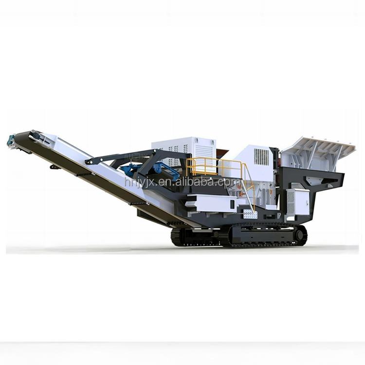 Portable Crusher Graphite Lithium Ore Crusher Equipment Price For Mobile Stone Crusher With Diesel Engine