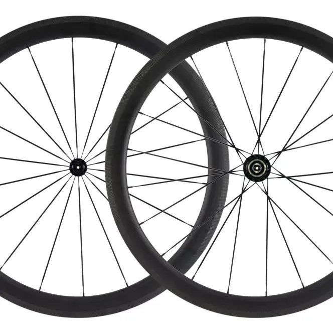 TB2575 Thru Axle or QR Disc Brake wheels 50mm 25mm width U Shape 6 bolt clincher Carbon Road Cyclocross Wheel
