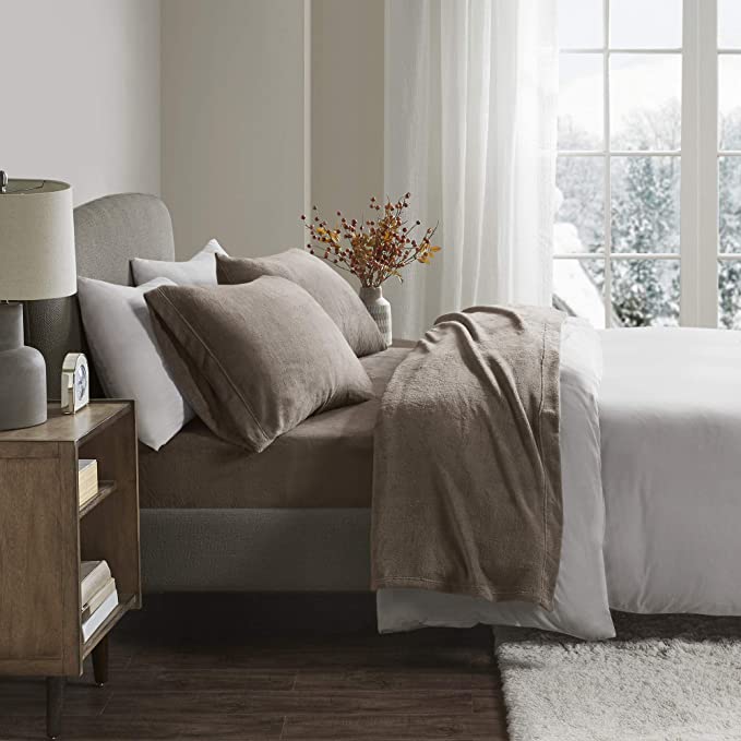 Wholesale Custom Set 4 Pcs Microfiber Flannel Fleece Bedspreads Bedding Set For Home