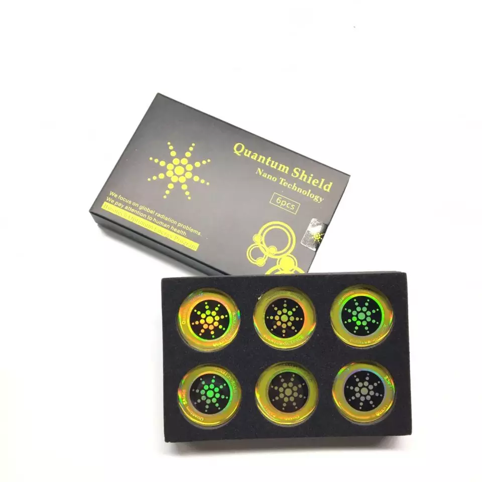 Quantum Shield Sticker Mobile Phone Sticker For Cell Phone Anti Radiation Protection from EMF Fusion Excel Anti-Radiation
