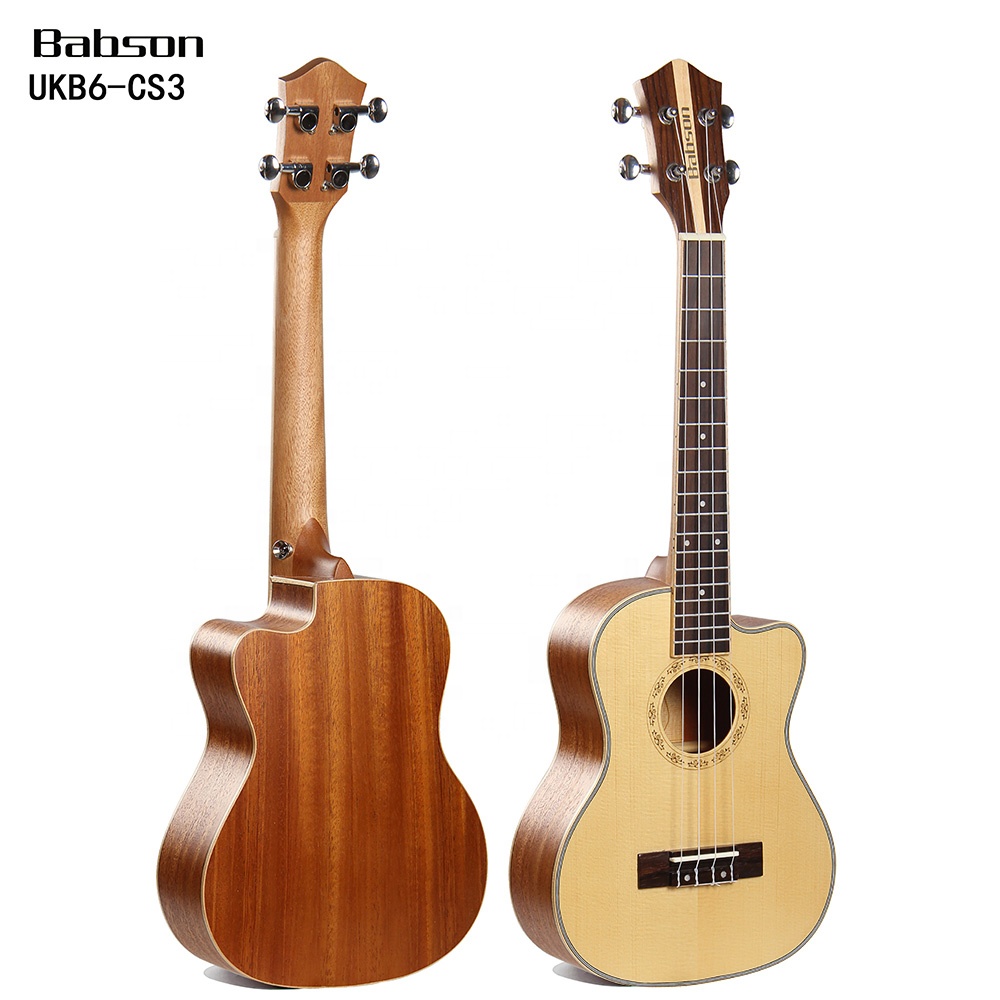 UKB6-CS3 Babson Гавайские гитары 26 дюймов Детские Музыкальные инструменты акустические Гавайские гитары высокого качества