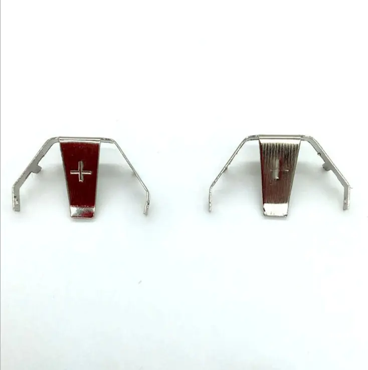Металлическая бронзовая печатная плата SMD SMT SUS, держатель аккумулятора CR2032 с гибким давлением, контактные зажимы, держатель аккумулятора