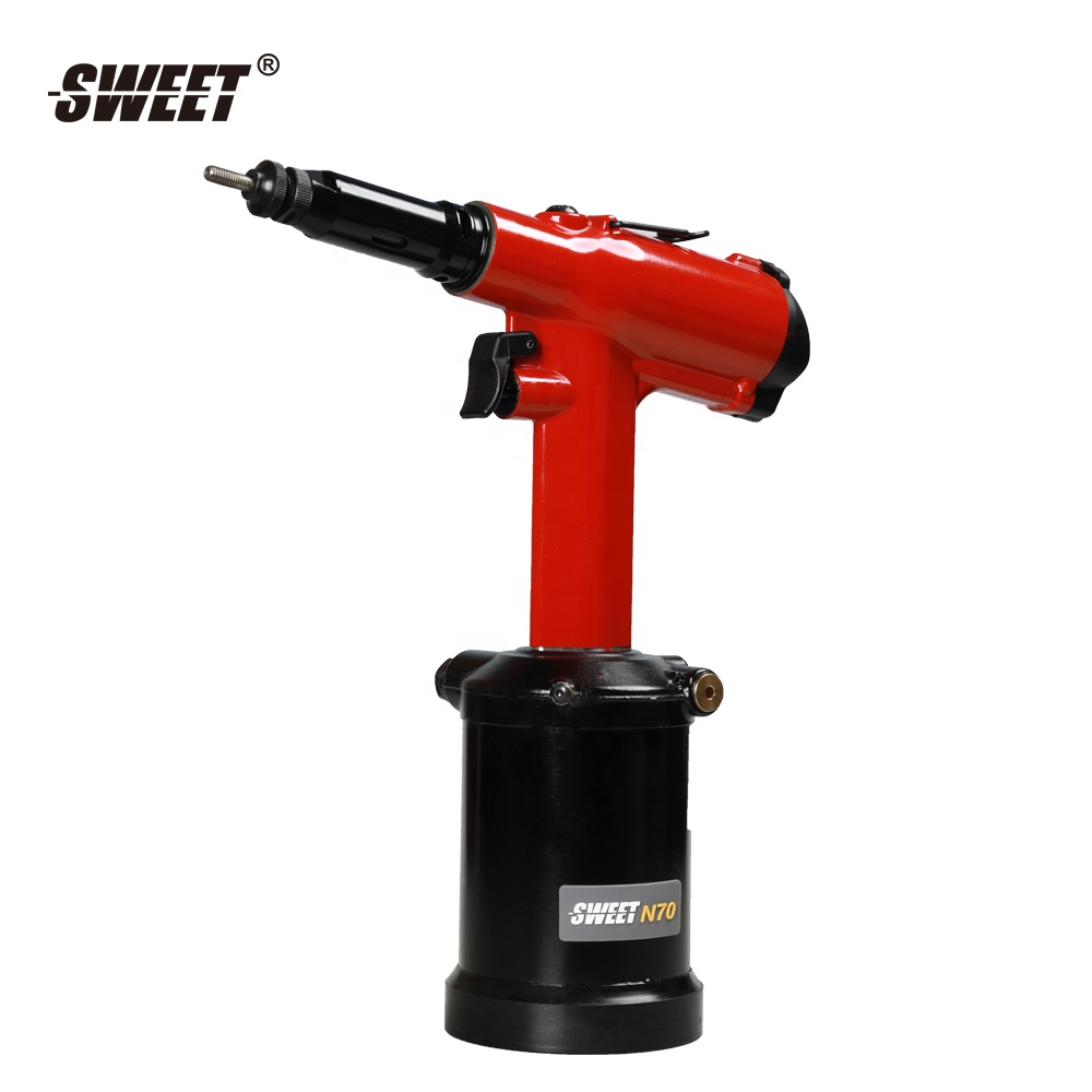 SWEET air rivet tool heavy duty pneumatic hydraulic insert nut gun for M4-M10 rivet nut long stroke