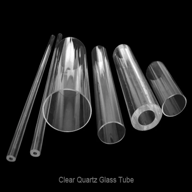 YUANDA heat resistence fused quartz glass tube