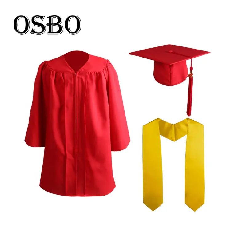 Wholesale custom preschool graduation gown and cap Manufactory