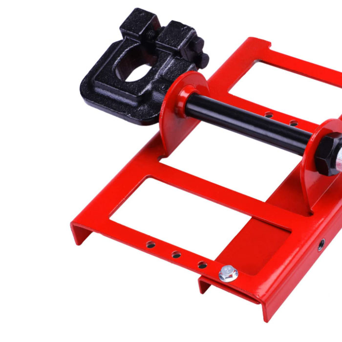 Weisila Vertical Cutting Chainsaw Mill, Upgrade Lumber Guide Rail Saw Steel Timber