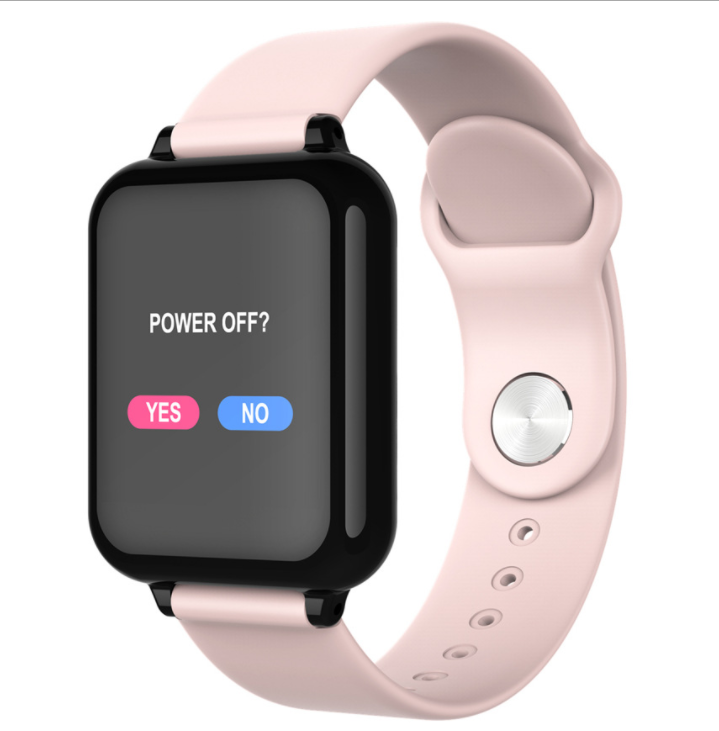 2020 NEW fashion B57 fitness tracker watch smart band ip67 fitness band with heart rate monitoring