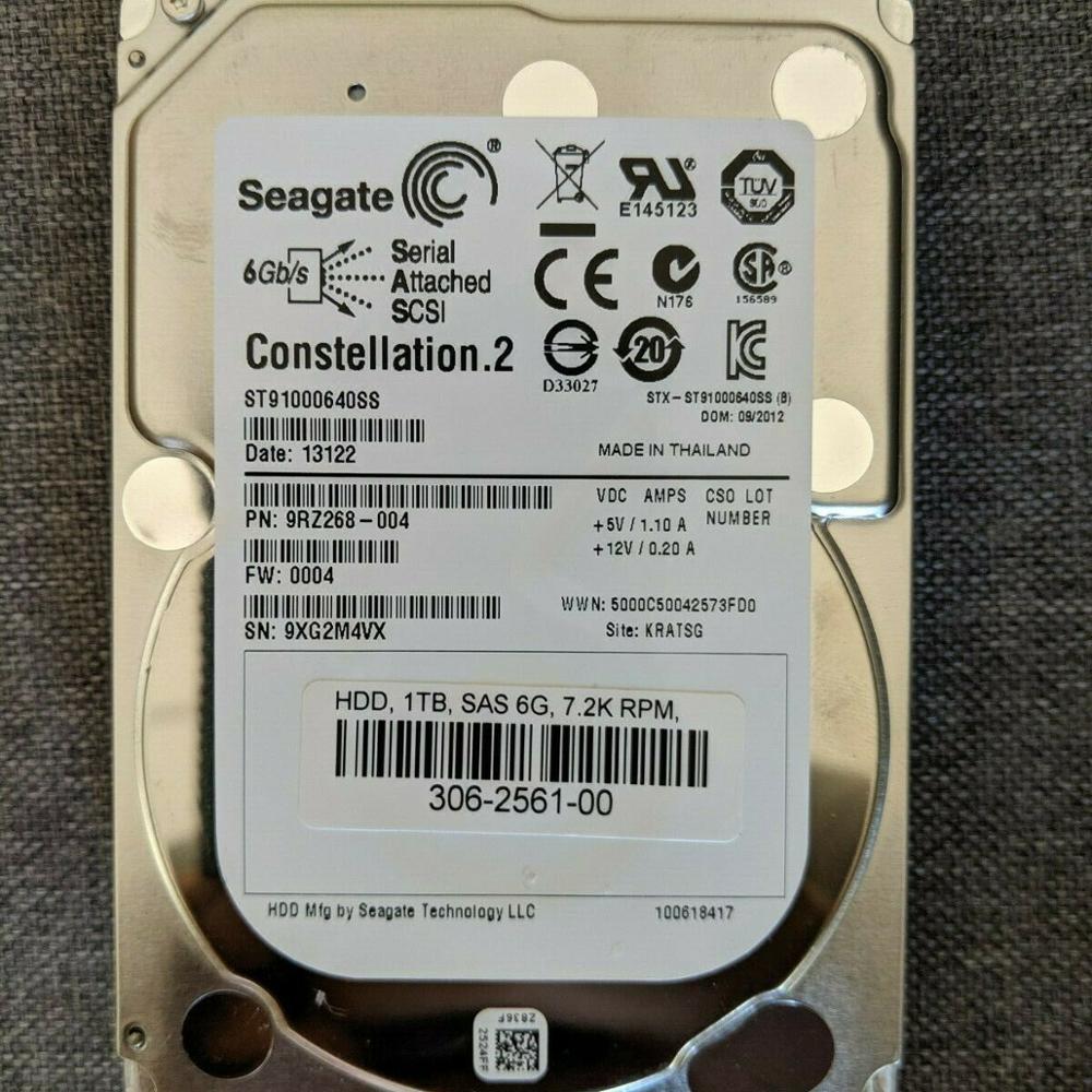 Горячая Распродажа оригинальный dell жесткий диск 1 ТБ sas 3,5 жесткого диска 15k sas HDD сервера