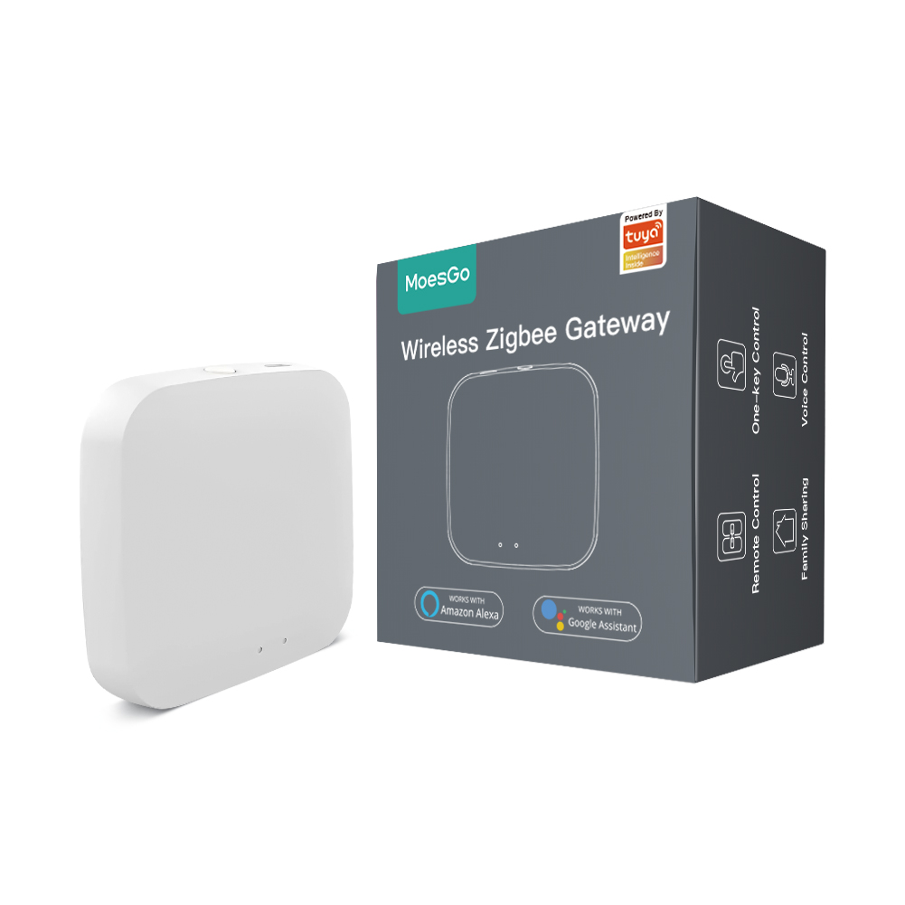 Moes Zigbee Hub беспроводной пульт дистанционного управления шлюз для домашней системы безопасности