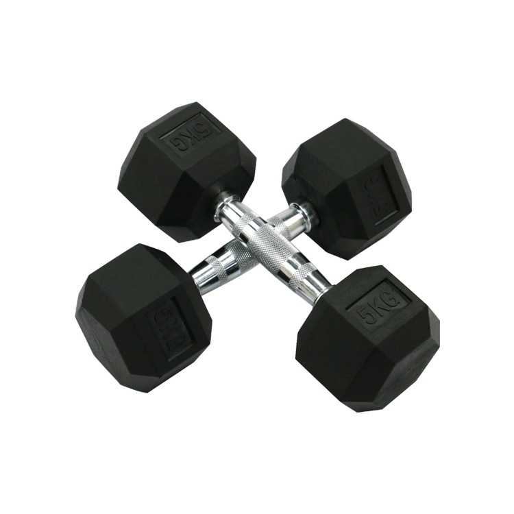 high quality cheap price hexagonal dumbbell sets for gym training
