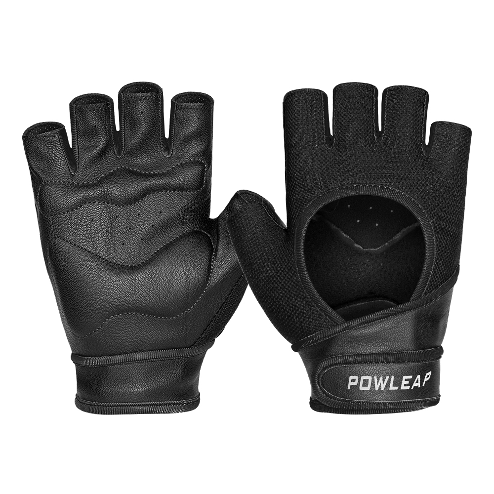 Custom OEM Anti Slip Wrist Straps Power Weightlifting Workout Gym Fitness Bodybuilding Gloves For Men Women