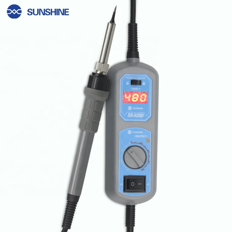 Sunshine SS-928D для мобильного телефона инструменты для ремонта 60 Вт Портативный термостат припой