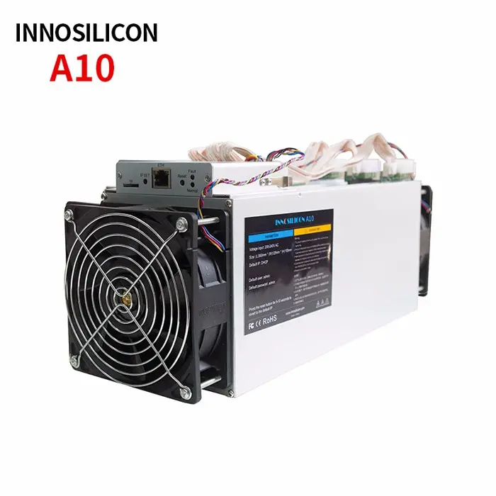 High Profit Innosilicon A10 pro 6G 500MH/s 750W with Power Supply Used Innosilicon A10