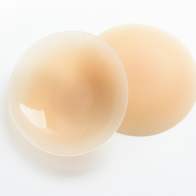 Women Nipple Covers Reusable Adhesive Invisible Waterproof Nipple Cover Pasties Silicone Cover