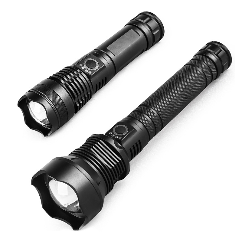 Factory Wholesale High Bright Led Eco Diving Flashlight Torch Waterproof Luminous White Light Hunting Flashlight