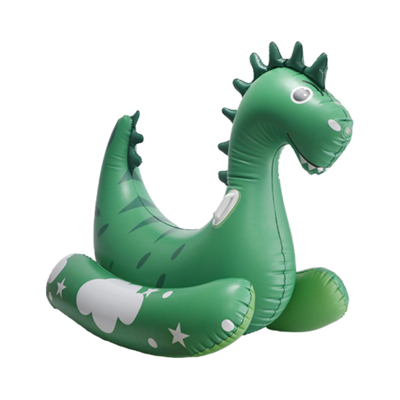 Amazon hot sale pool water play giant dinosaur surfing seating kids chair other inflatable toy animal