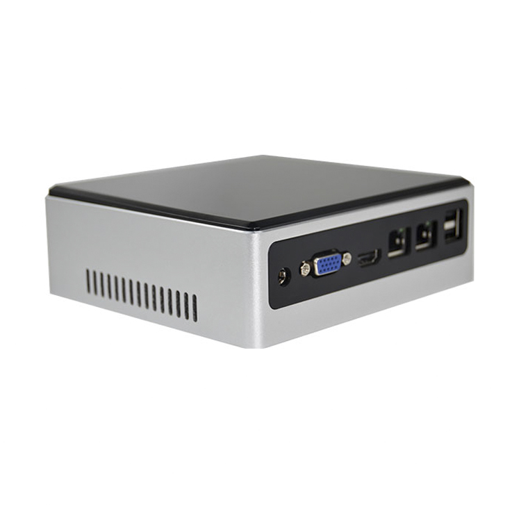 Hot Sale Mini PC I3 I5 I7 7th Gen Industrial Mini PC Computer 7020U 2.3GHz 8GB 16GB Dual Core Fanless Mini PC I3 For Industrial