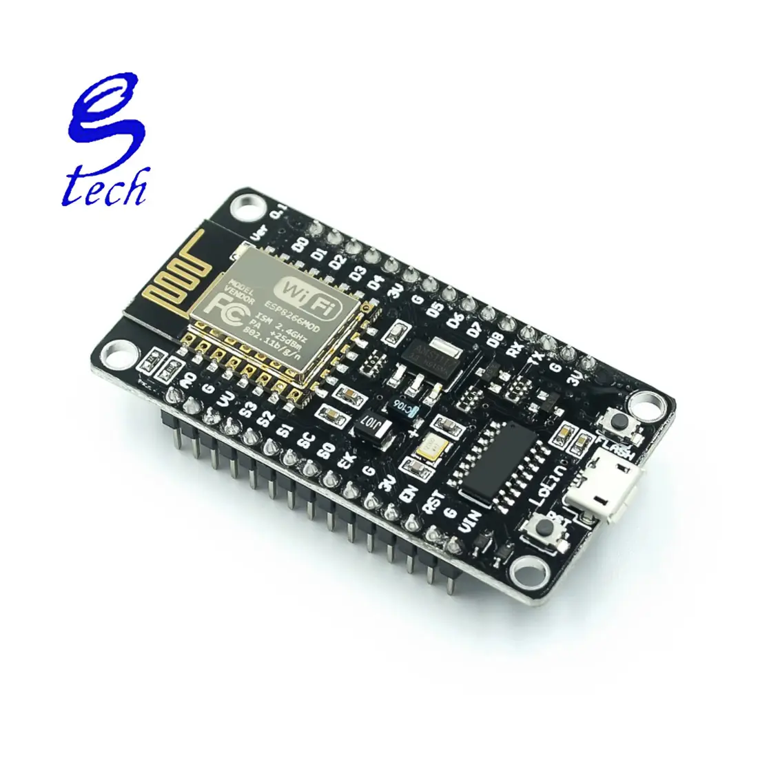 Development Board ESP8266 Wireless Module NodeMcu v3 CH340 Lua WIFI Internet of Things With PCB Antenna And Usb Port ESP8266