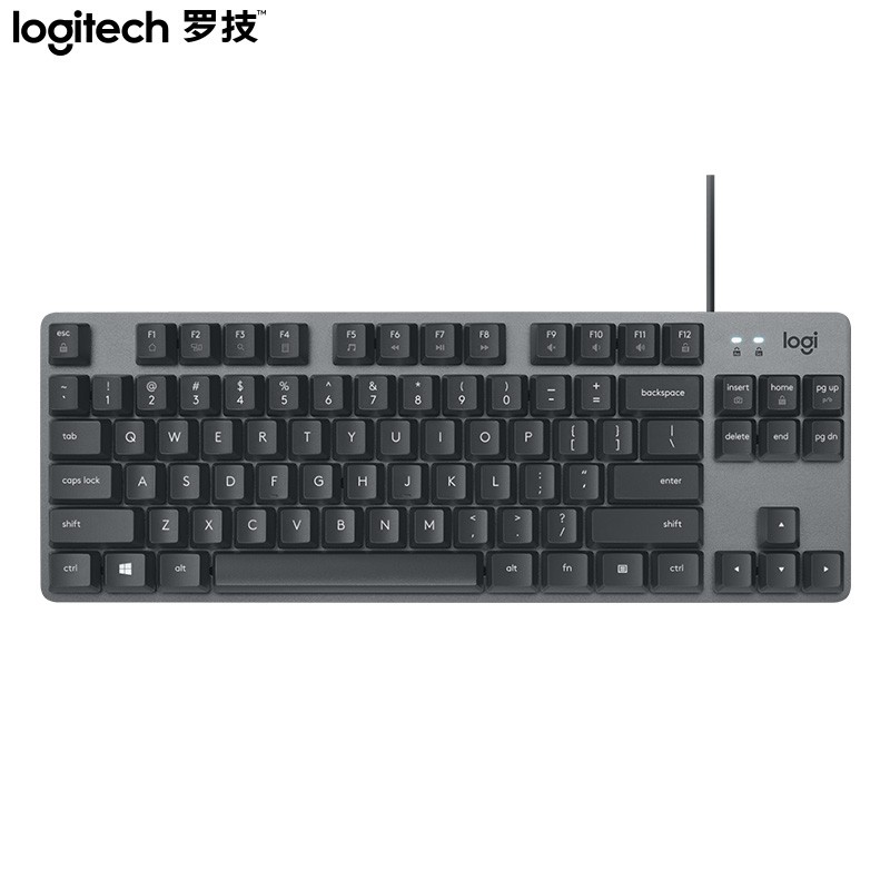 Проводная Механическая клавиатура Logitech K835 Tkl, механическая клавиатура с 84 клавишами и синими/красными переключателями
