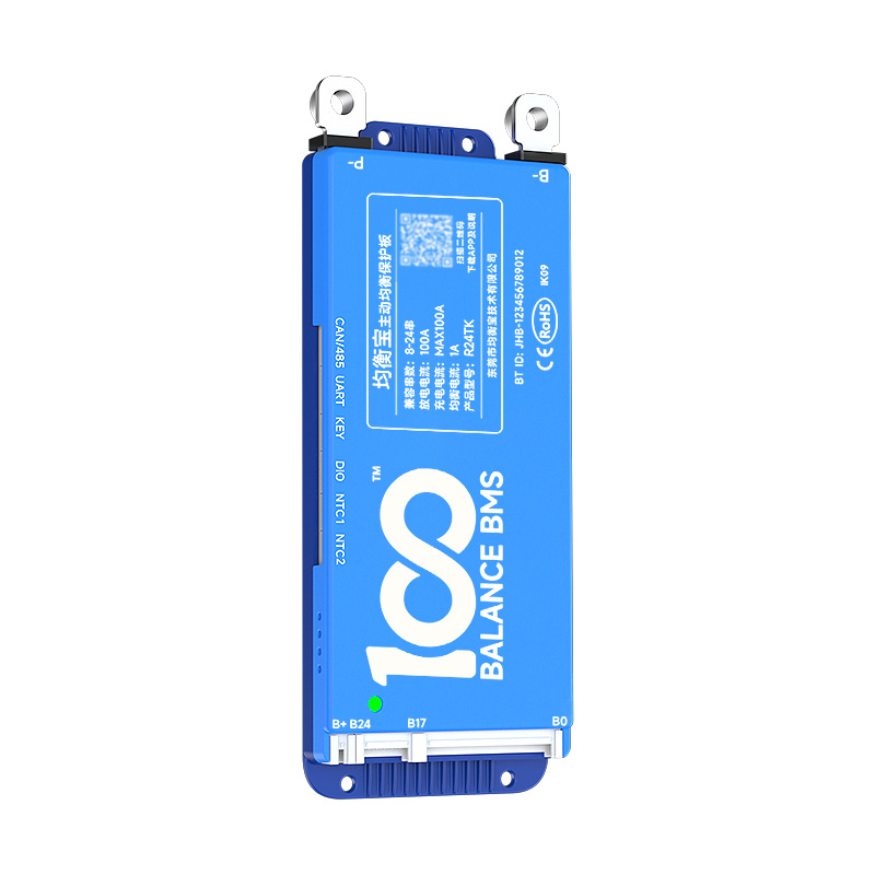 Active Balance BMS 15s Li-ion 16s 48V 100A 150A 200A Energy Storage LiFePO4 Battery BMS RS485/CAN/Touch Display LCD