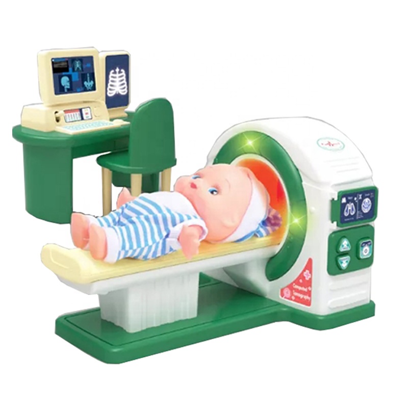 Медицинский игровой набор, игрушечная машинка, ролевая игра, обучающая игрушка, Компьютерный дисплей, врачебные игрушки, игровой домик
