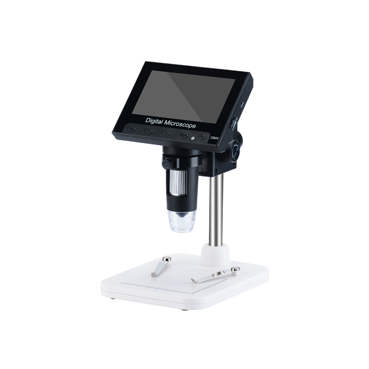 Portable 8 LED electronic Endoscope Magnifier Camera Microscope Digital Microscope with 4.3 inch LCD screen display