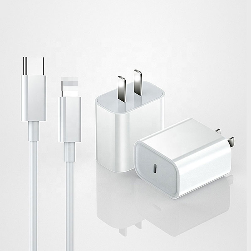 18w USB type C fast charging charger pd wall charger for iphone 11 12 promax US EU power adapter plug