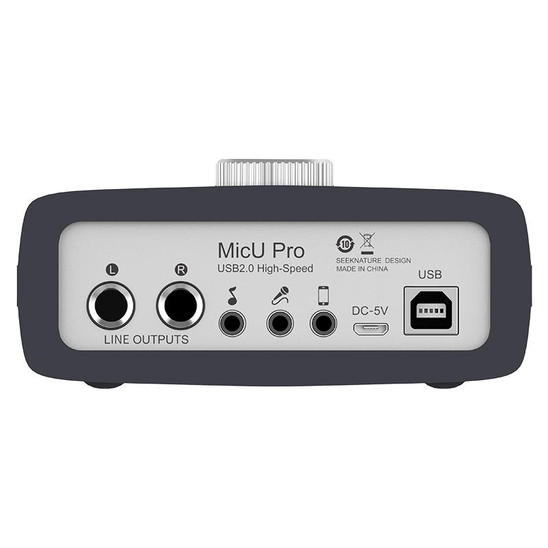 Профессиональная музыкальная звуковая карта MICU Pro, звуковой интерфейс для студийной записи, звуковые карты для прямой трансляции, мобильного ПК Yutube