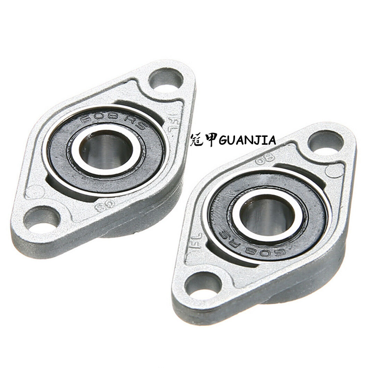KFL08 Bearing Shaft Support Zinc Alloy Mounted Bearings Pillow Block Housing