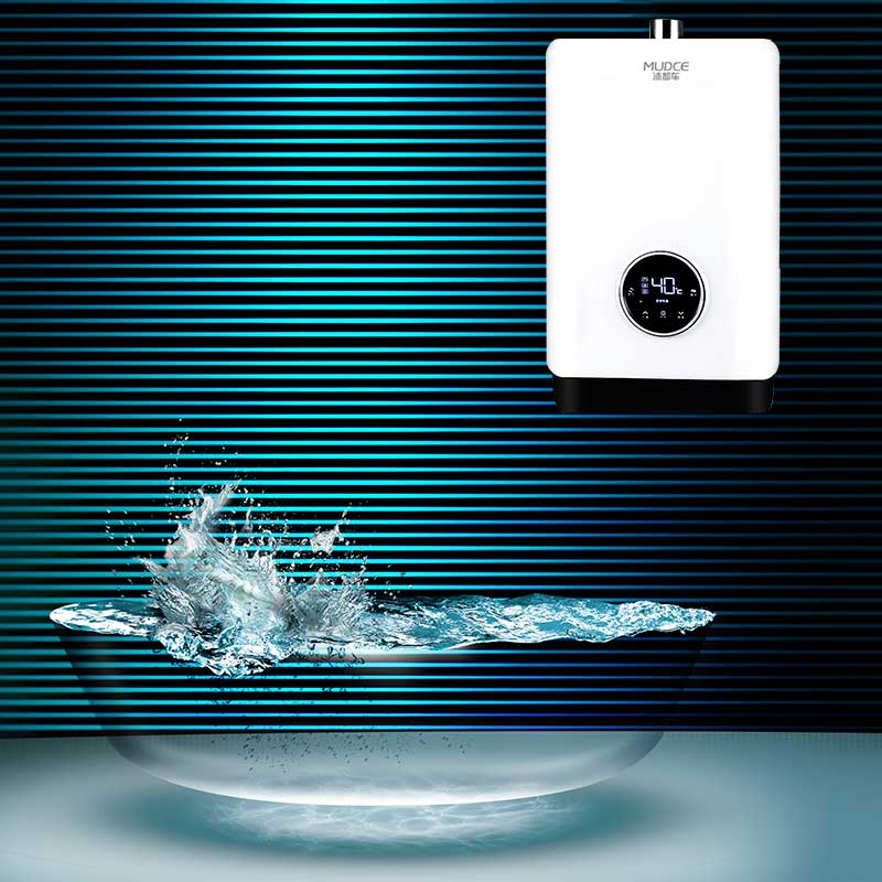 13L Touch screen control complete accessories provide samples multi-point water whole family tankless natural gas water heater