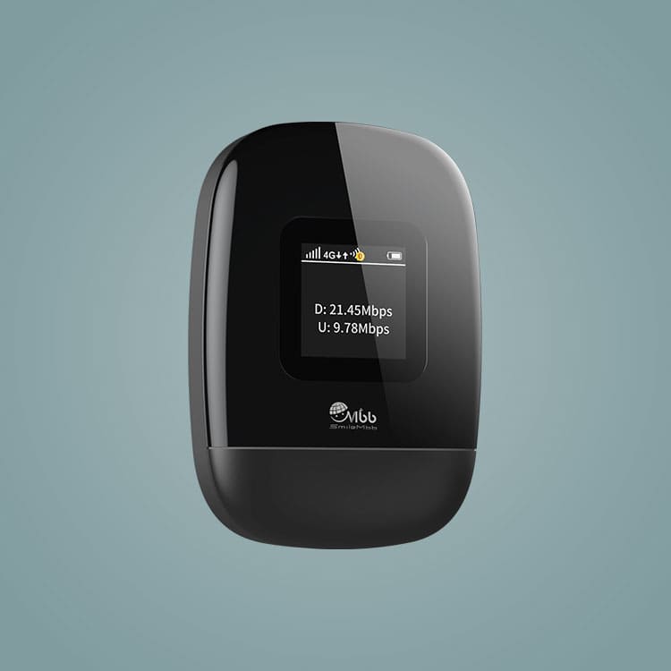 SmileMBB Беспроводной Wi-Fi мини портативный LTE 4G Роутер со слотом для sim-карты