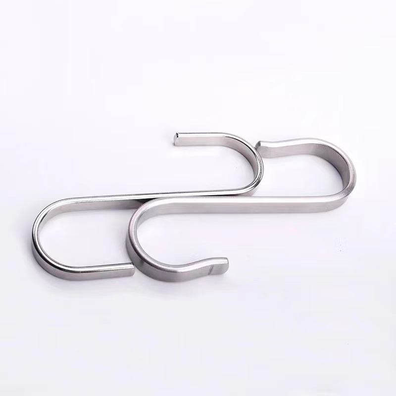 S Hooks for Hanging Heavy Duty Steel Hangers for Kitchen Utensils Towels S Shape Hooks