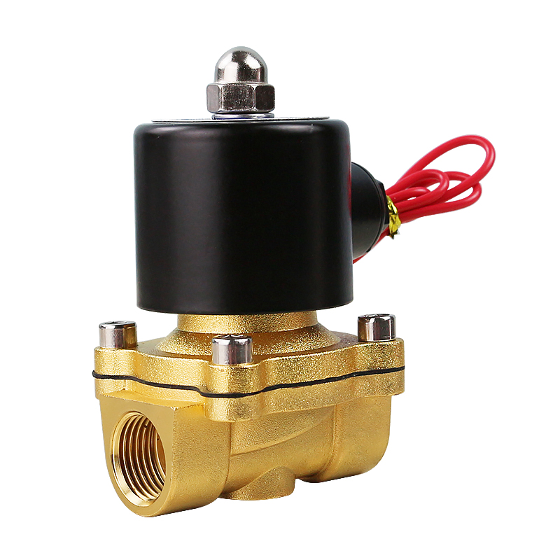 2 Way Water Oil High Pressure Brass 1/8-2 inch 2W Series Brass Solenoid Valve