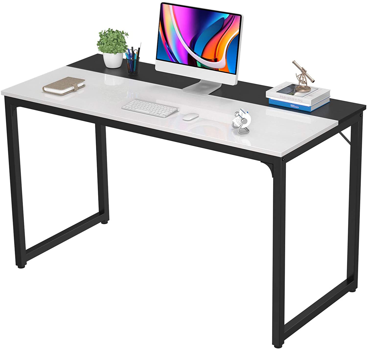 FREE SAMPLE 47 Inch Home Office Study Writing Desk PC Laptop Table Modern Simple Sturdy Gaming Desk Multi Usage Wooden Desk