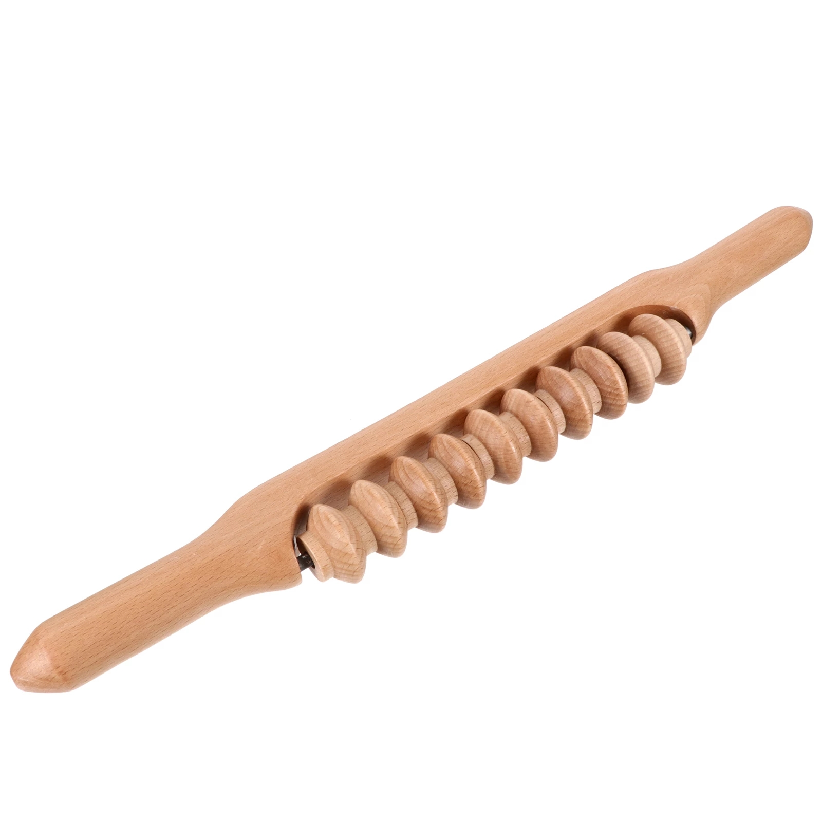 Wooden Roller Long Spa Muscle Roller Stick Practical Manual Massage therapy Roller Massage Stick tool