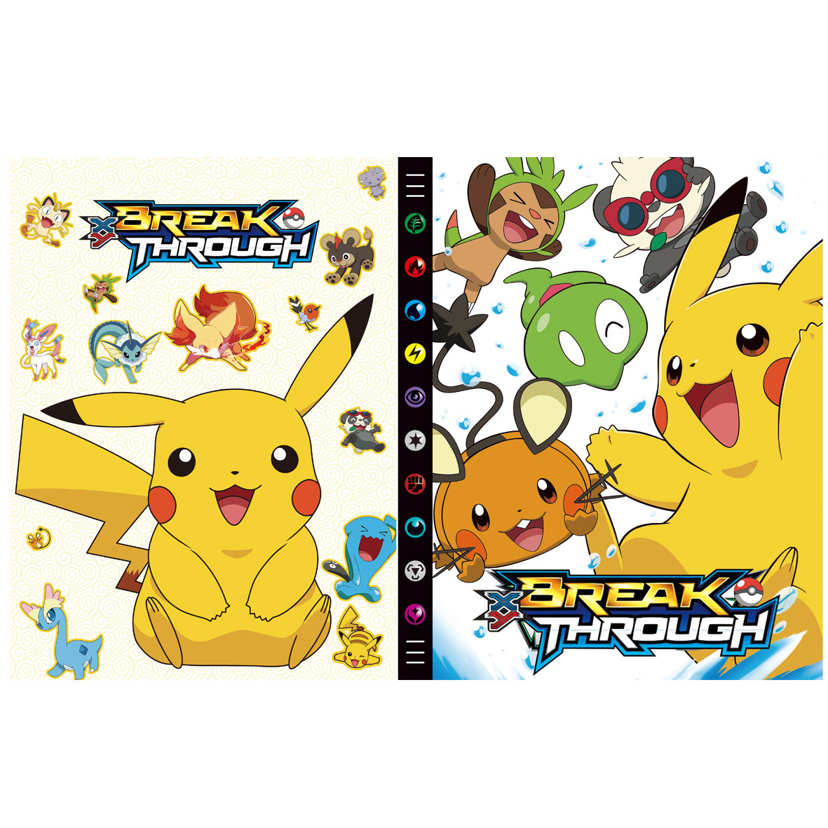 pvc 4 9 pockets toploader charizard trading collecting protection display book folder pokemon sleeves binder cards holder album