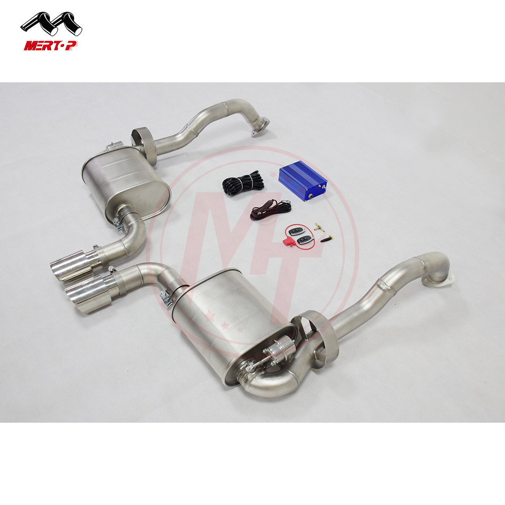 Электронные выхлопные трубы Valvetronic Mertop race Catback для Porsc * e Boxster 981 987 3.4L 2009-2011