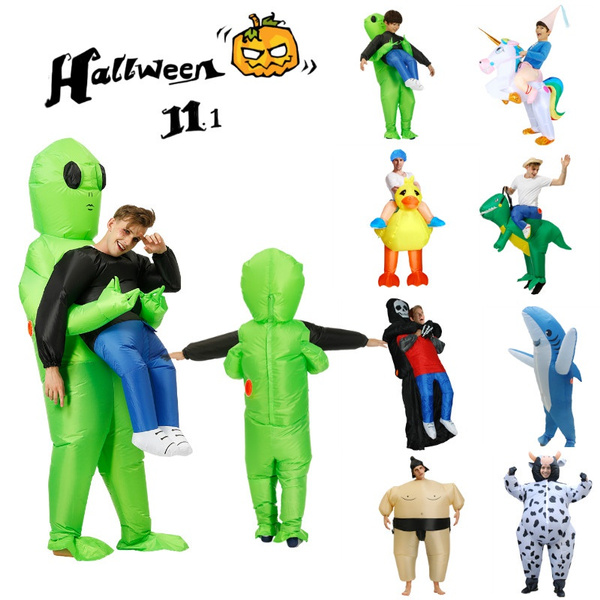 China Adults Halloween Costumes Funny Fat Inflatable Sumo Wrestling Costumes Air Blow UP Suits inflatable suit