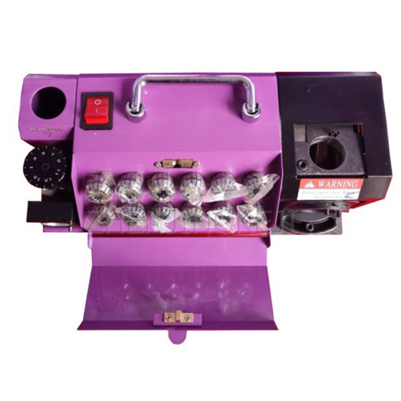 Small electric horizontal desktop grinding equipment for twist drill grinder