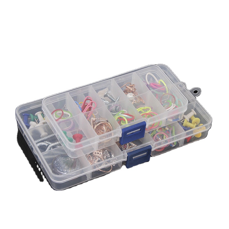 organizer storage fishing box Accessories lure and hook fishing box transparent storage fishing box