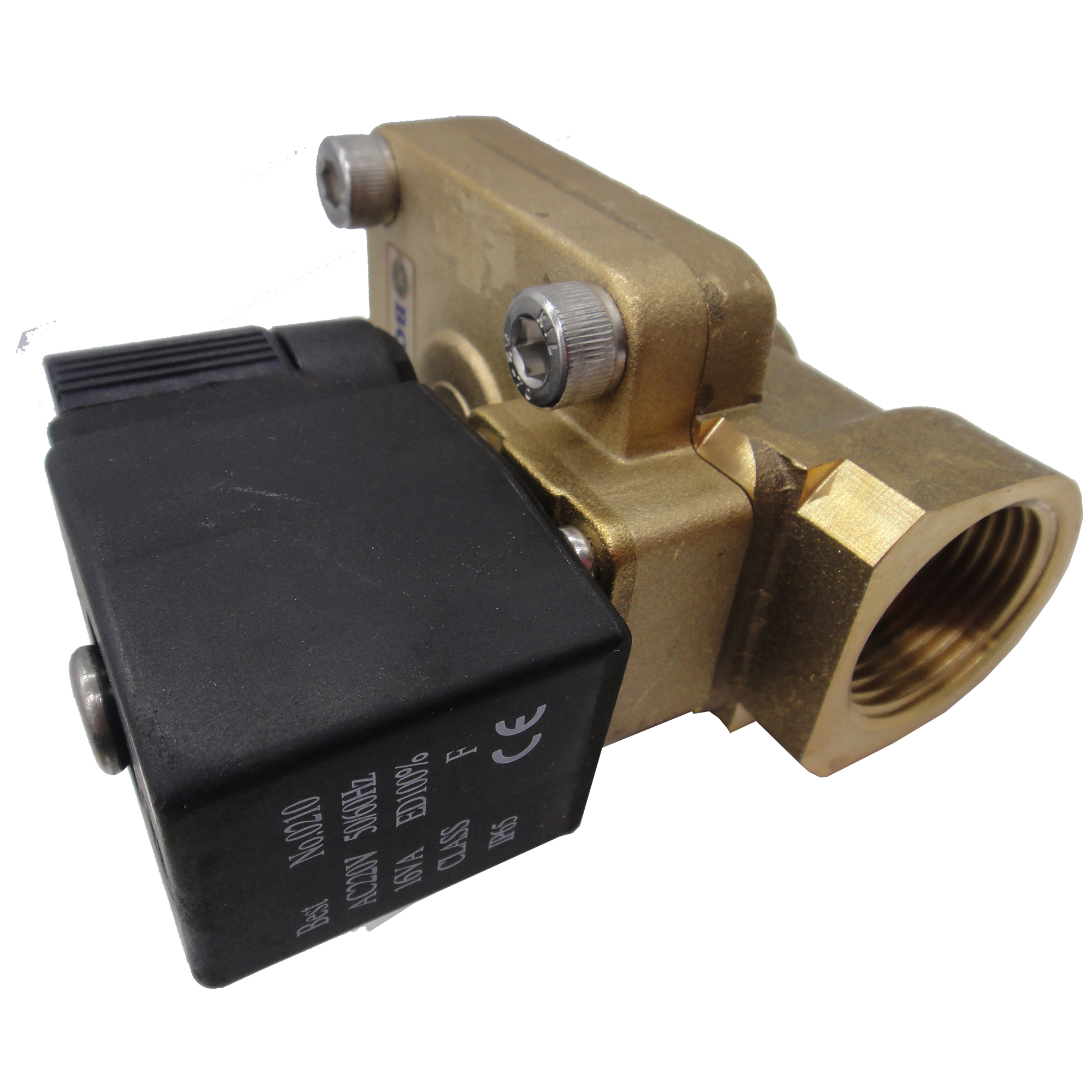 20bar general purpose 2-Way DN15 Solenoid Valves are used as actor of automation system in water supply in hydronic heating