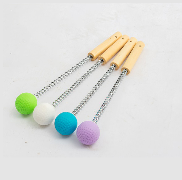 Silicone Spring Massage Back Beater For Office Shoulder And Neck Massage Hammer Handheld Massage Hammer