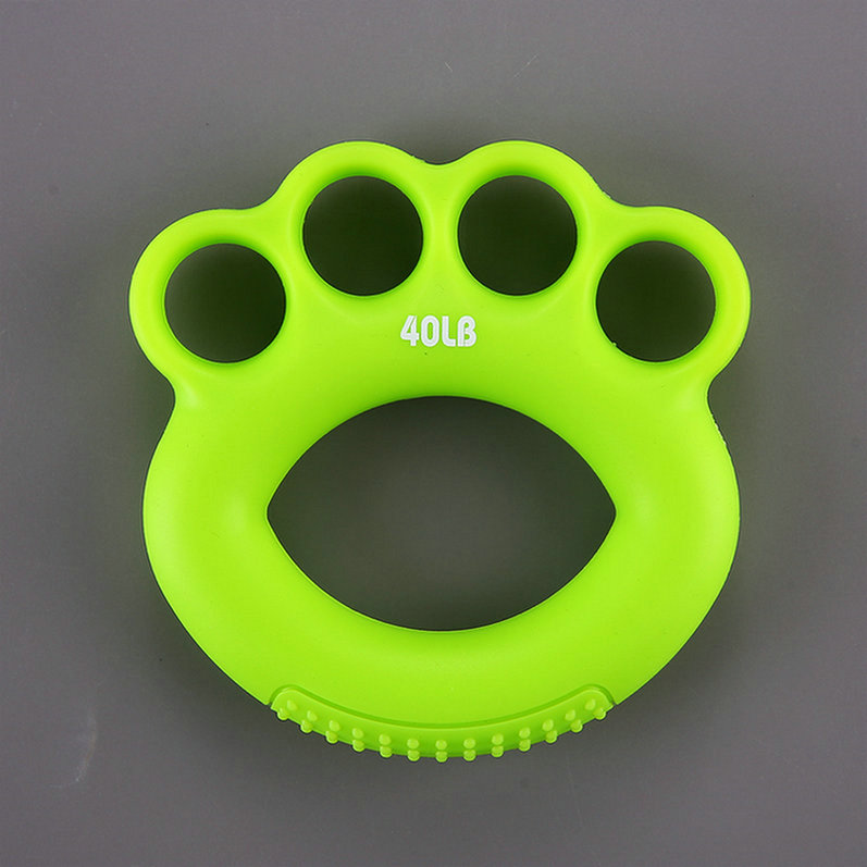 Silicone Hand Gripper Forearm Wrist Training Stretcher Exercise Pull Ring Grips Expander Fitness Equipment
